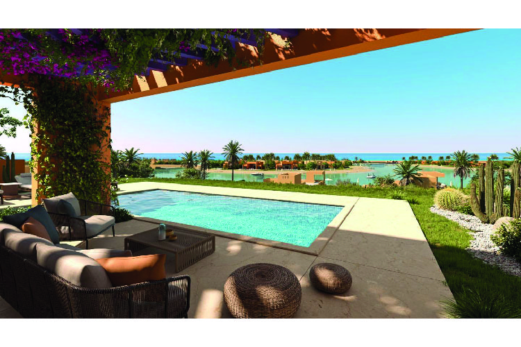 3 BR Villa with lagoon view in North Bay